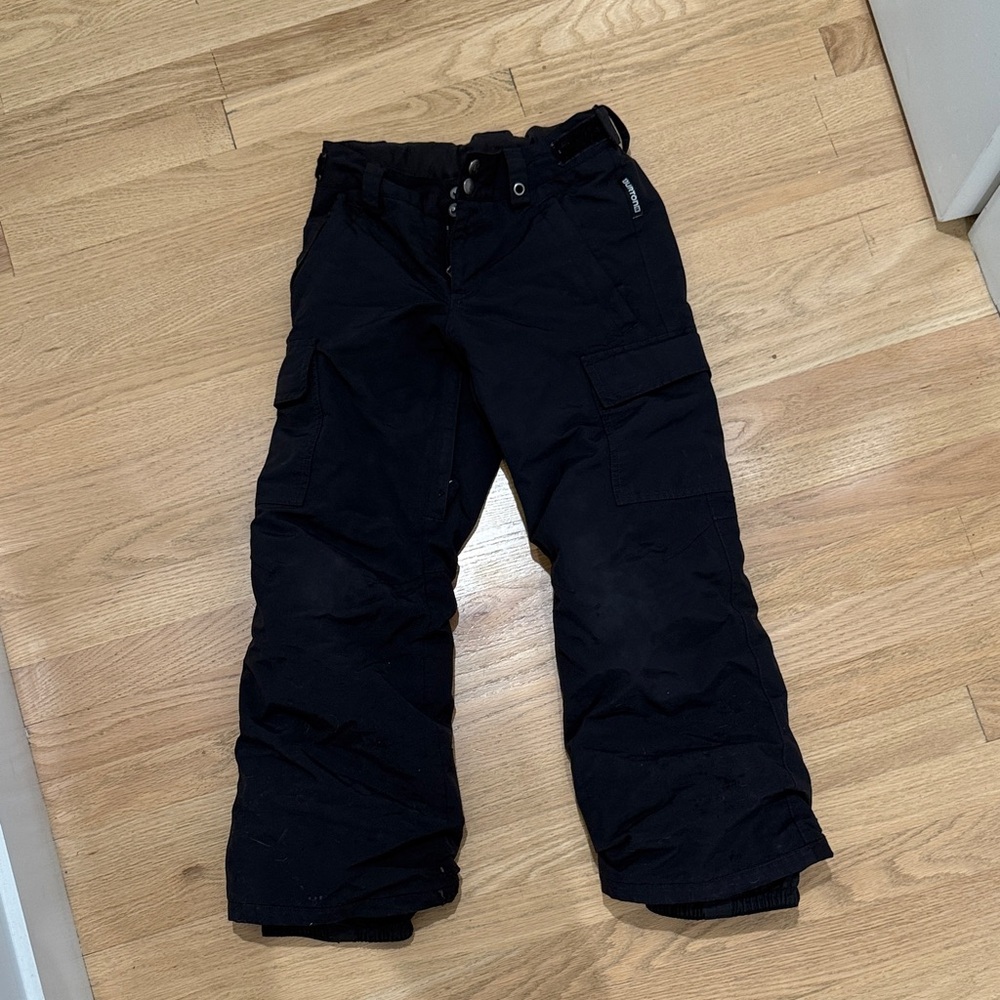 Burton Black Cargo ski Pants